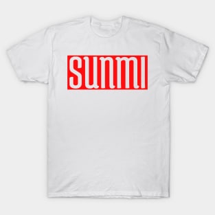 RED LOGO SUNMI T-Shirt